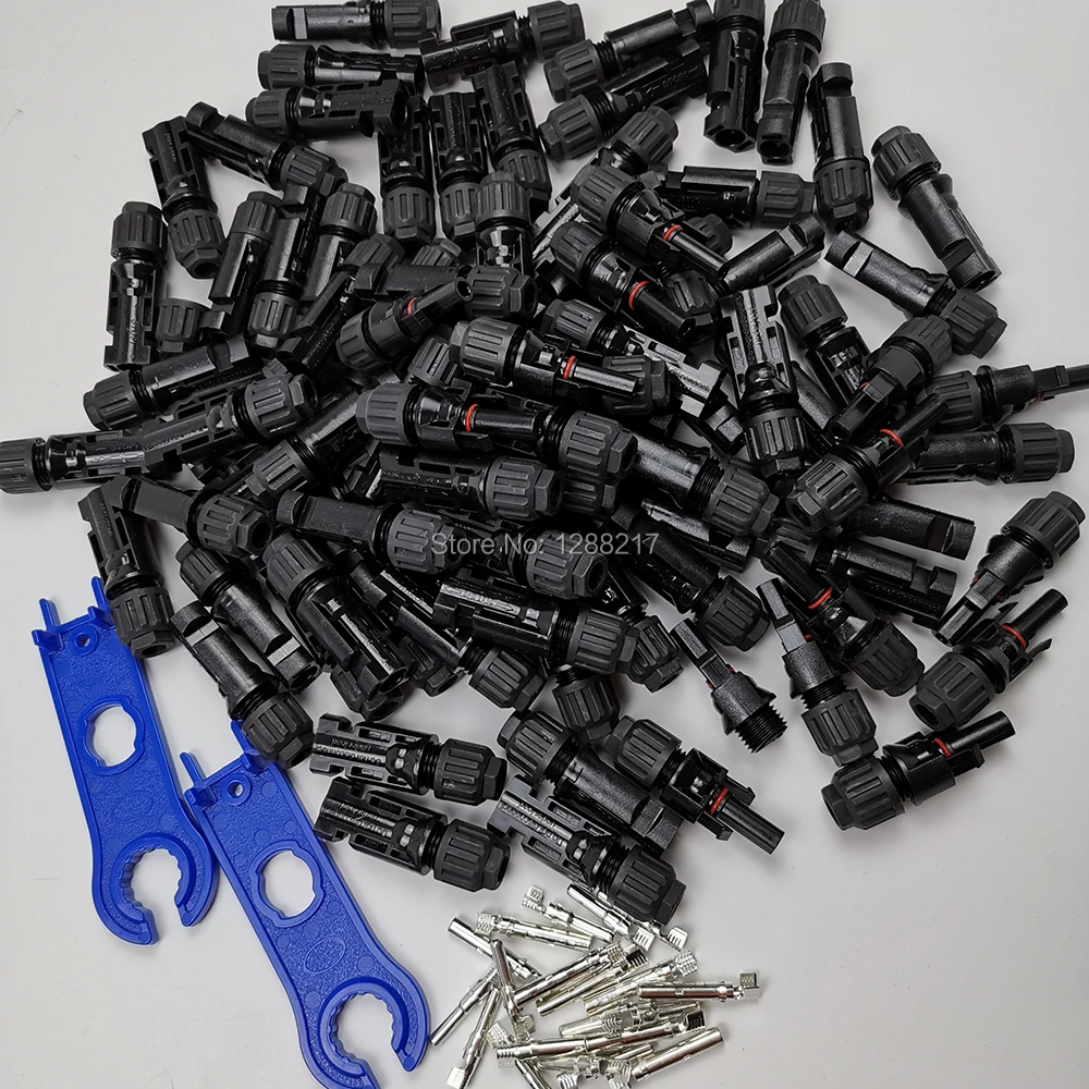 Бесплатная доставка! 40 пар мужские и женские Солнечные Разъемы|Соединители| |