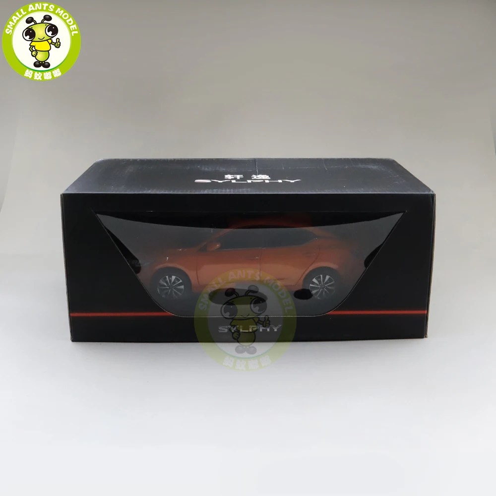 1/18 Nissan SYLPHY автомобиль из литого металла модель игрушки Дети Подарки для мальчиков и девочек оранжевый
