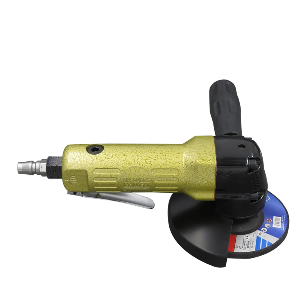 

11000rpm 1/4" High-speed Pneumatic Angle Grinder 100mm With PVC Handle Tools For Mechanical Polishing