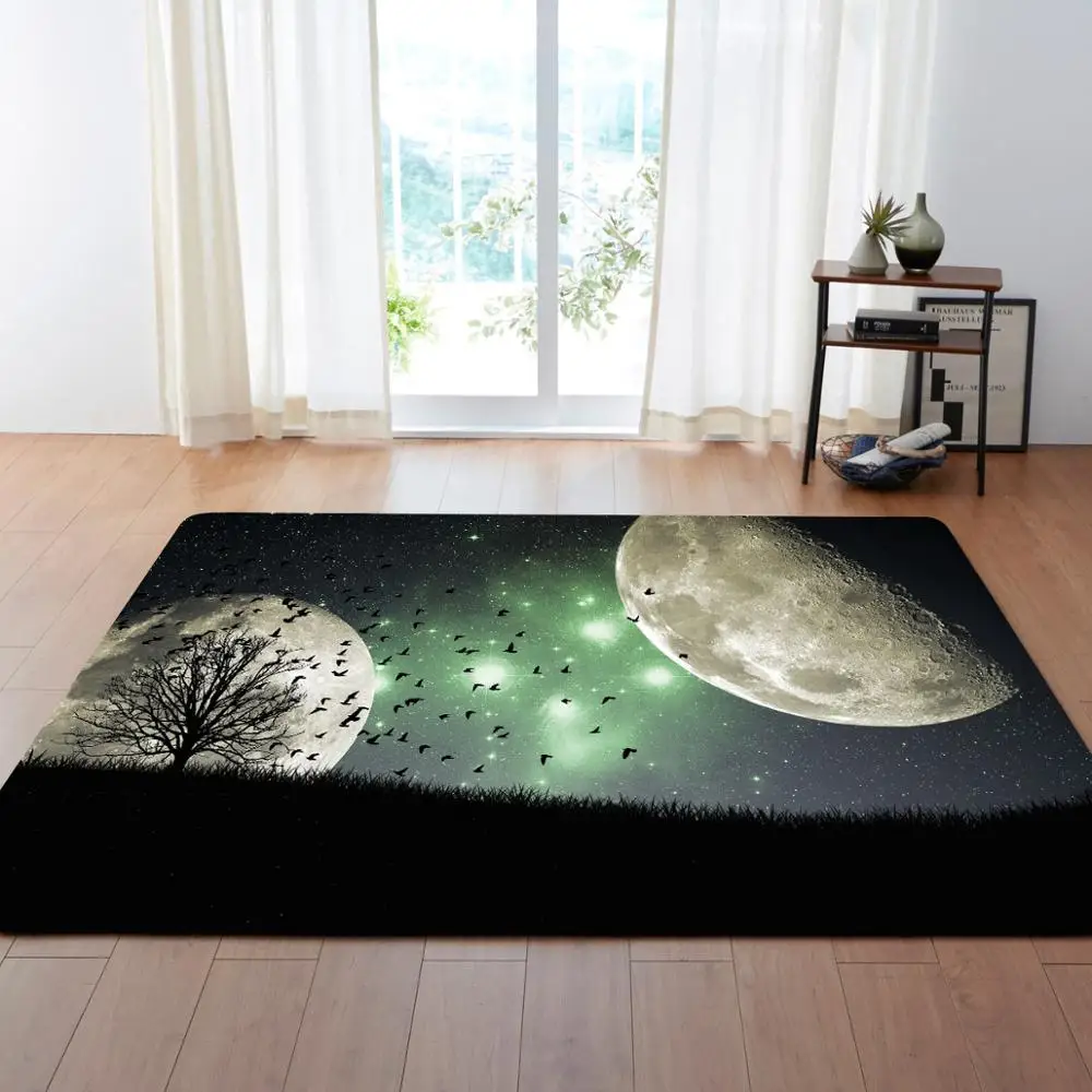 

Earth/Planet Printed Carpets For Living Room Decor Carpet Kids Baby Room Home Bedroom Large Rug And Area Carpet Study Room Rugs