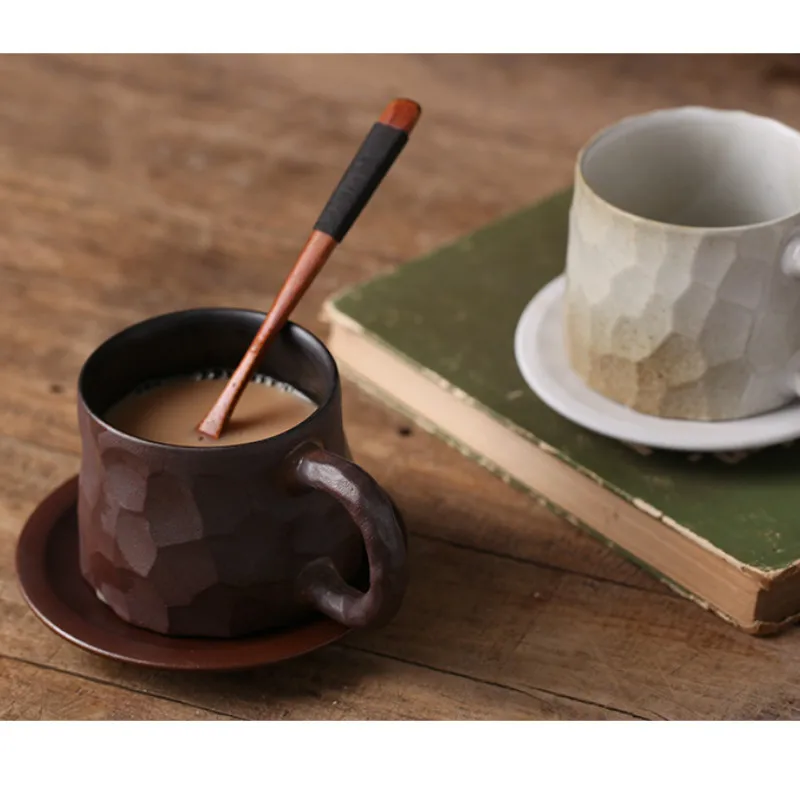 FANTERCY керамический набор посуды ручной работы японский ретро пуансон кофейная