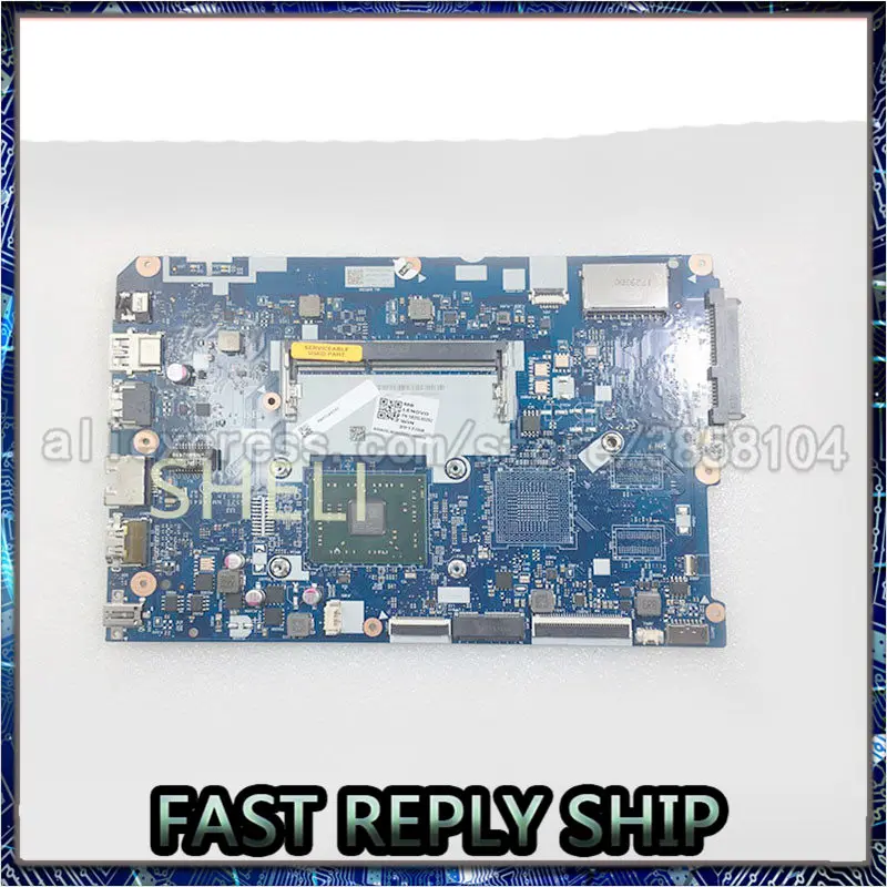 SHELI для LENOVO CG521 NM A841 материнская плата 110 15ACL ноутбука CPU A4 7210 R5 M430 2G DDR3 100% тестовая