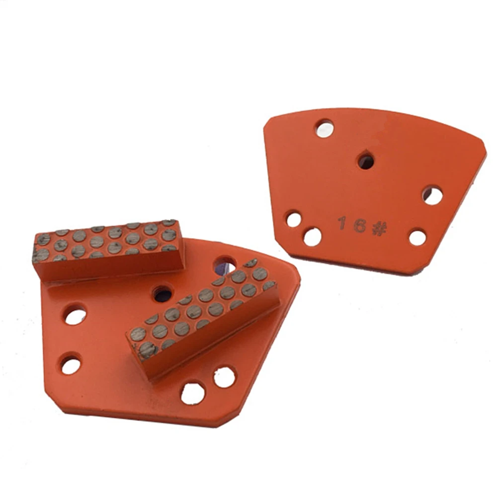 

DIAMOND TOO Quick Change Metal Grinding Plate ASL Floor Grinding Pads With Aggressive Segments Concrete Epoxy 9PCS Free Shipping