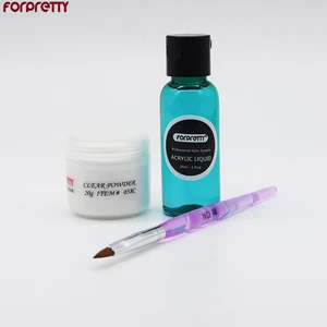 Акриловый набор для ногтей, набор для маникюра, наборы для наращивания ногтей, акриловые инструменты для маникюра, акриловые насадки