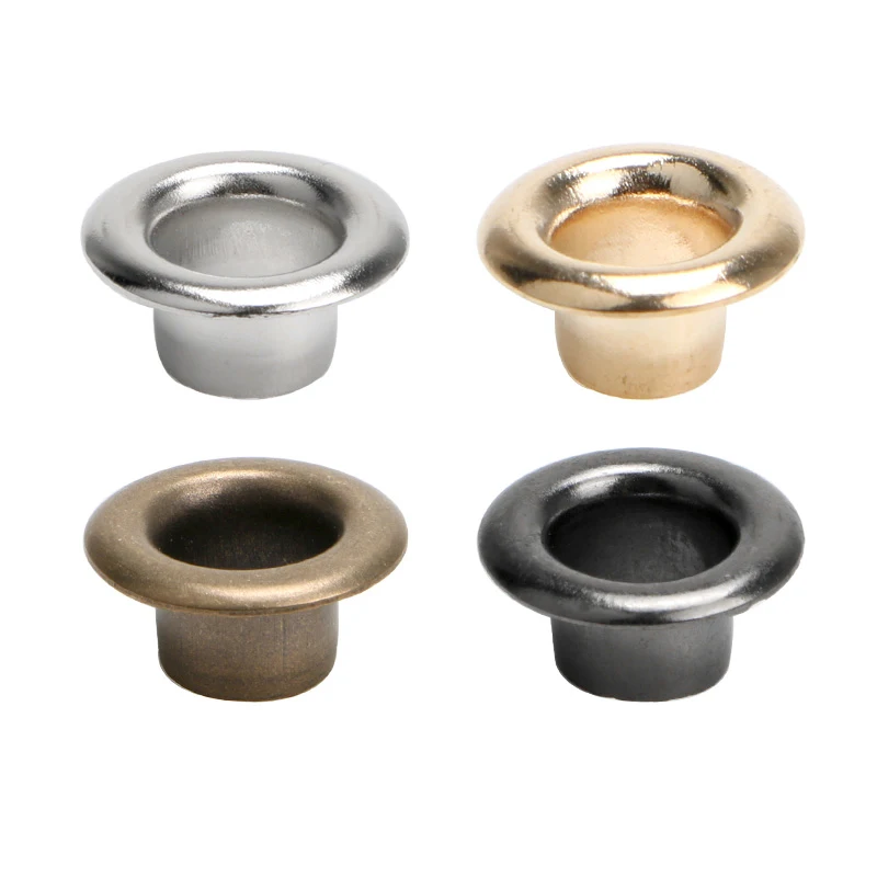 10000 компл./упак. 3,5/4/4.5/5/6/8/10 мм латунь материал люверсы веревка для палатки, серебро/бронза Цвет кнопка кольца заклепки кнопки сарай ткань вентиляционное отверстие