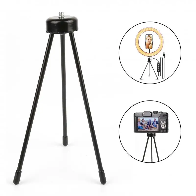 6/10 Inch Ring Light With Stand LED Camera Selfie For Tripod And Phone Holder Live Broadcast Video Photography |