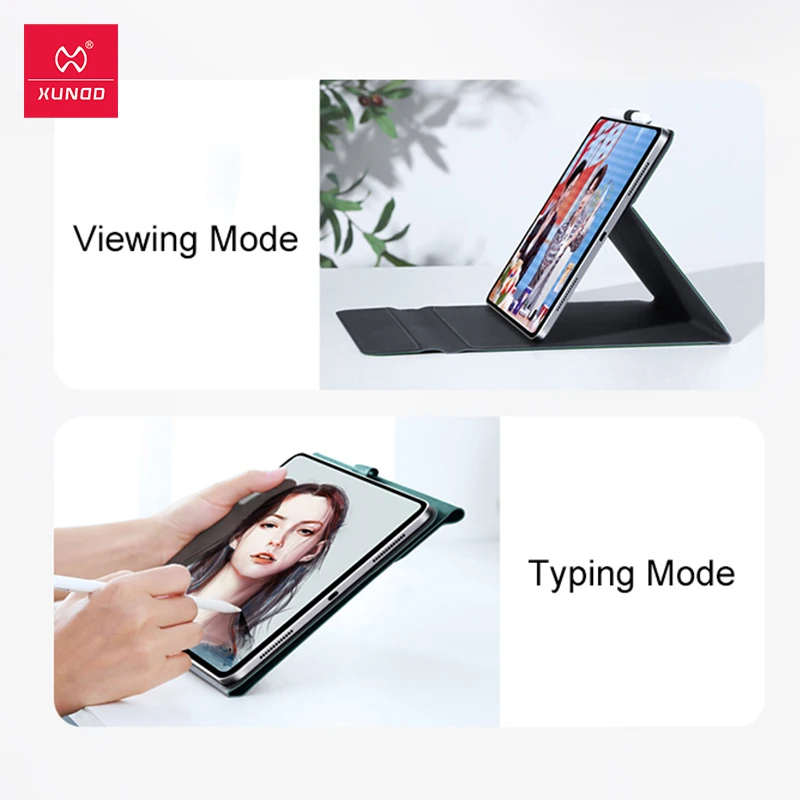 

For iPad Pro Case Thin Xundd Protective Tablets Cover For iPad Pro 10.5 11 12.9 2018 2020 Case Pencil Holder Trifold View Type