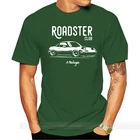 Мужская футболка Roadster club. Футболка MX5 Miata унисекс, женская футболка, топ, Мужская брендовая футболка, мужская летняя хлопковая футболка