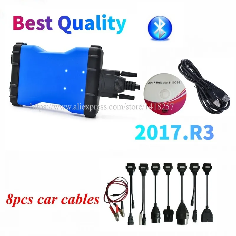 2017.R3 генератор ключей в подарок для delphis VD DS150E CDP Bluetooth TCS PRO Plus OBD2 OBD автомобильные