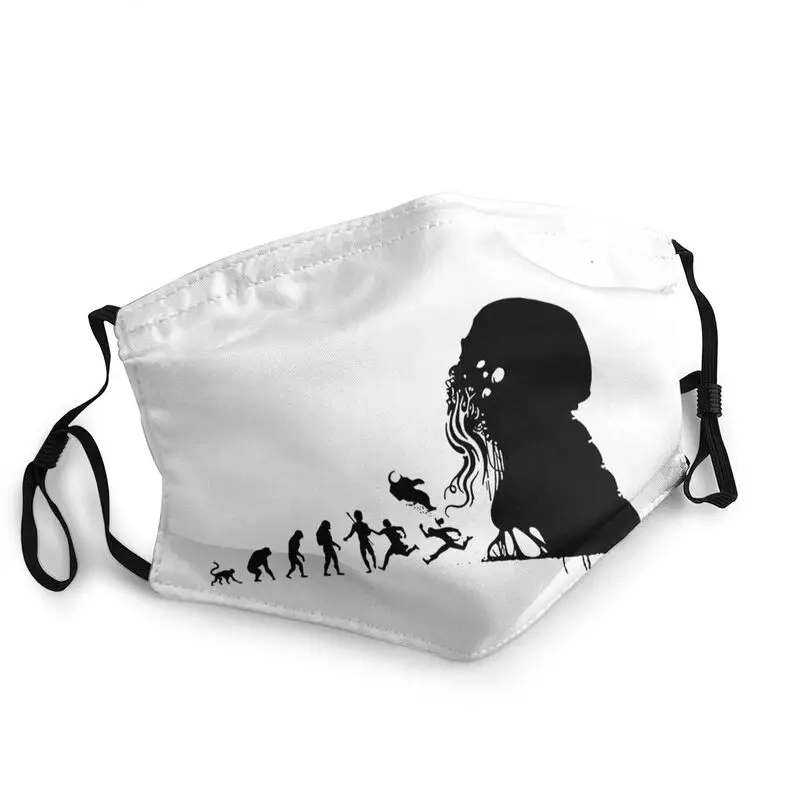 

Многоразовая маска-Осьминог Death Cthulhu для взрослых Lovecraft Mythos Mouth, маска для лица, защита от пыли и смога, респиратор, маска для рта