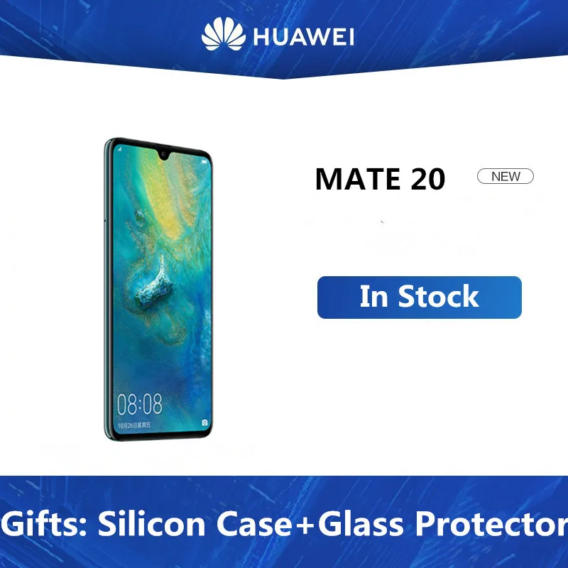 В наличии HuaWei Mate 20 Sim бесплатный телефон Kirin 980 Android 9 0 6 53 &quot2240x1080 Гб RAM 128 ГБ ROM 24.0MP
