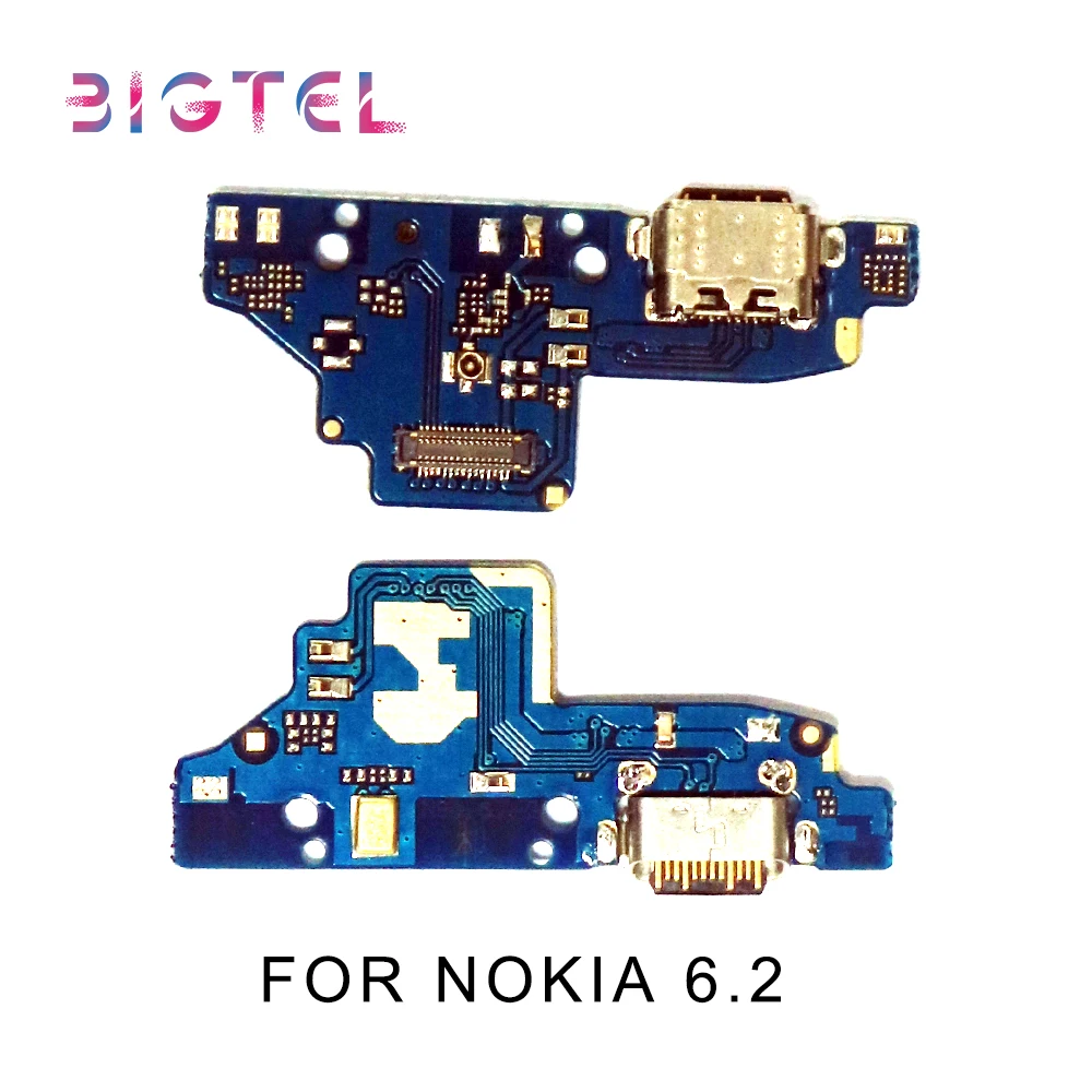 

5 Pcs/Lot For Nokia 6 6.1 6.1 Plues 6.2 USB Charging Port Dock Connector Board Parts Flex Cable With Microphone Mic