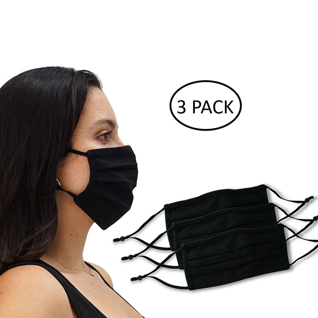 6 шт. Многоразовые Дышащие маски для взрослых унисекс|Женские маски| |