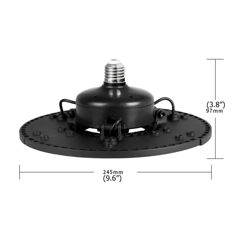 

BRIGHT LED industrial and mining lights waterproof Light induction deformable folding for garage workshop warehouse workshop