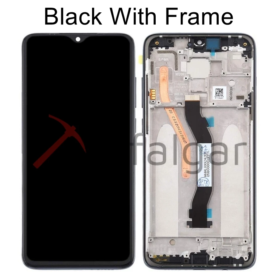 Дисплейный модуль для Xiaomi Redmi Note 8 Pro 6 53 дюйма с рамкой/без рамки|Экраны мобильных