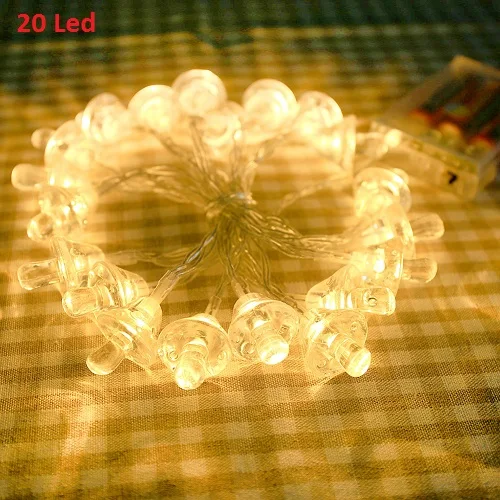 Type B 10 20LED милый деревянный кролик сказочная гирлянда светильник Свадебный декор - Цвет: Type B