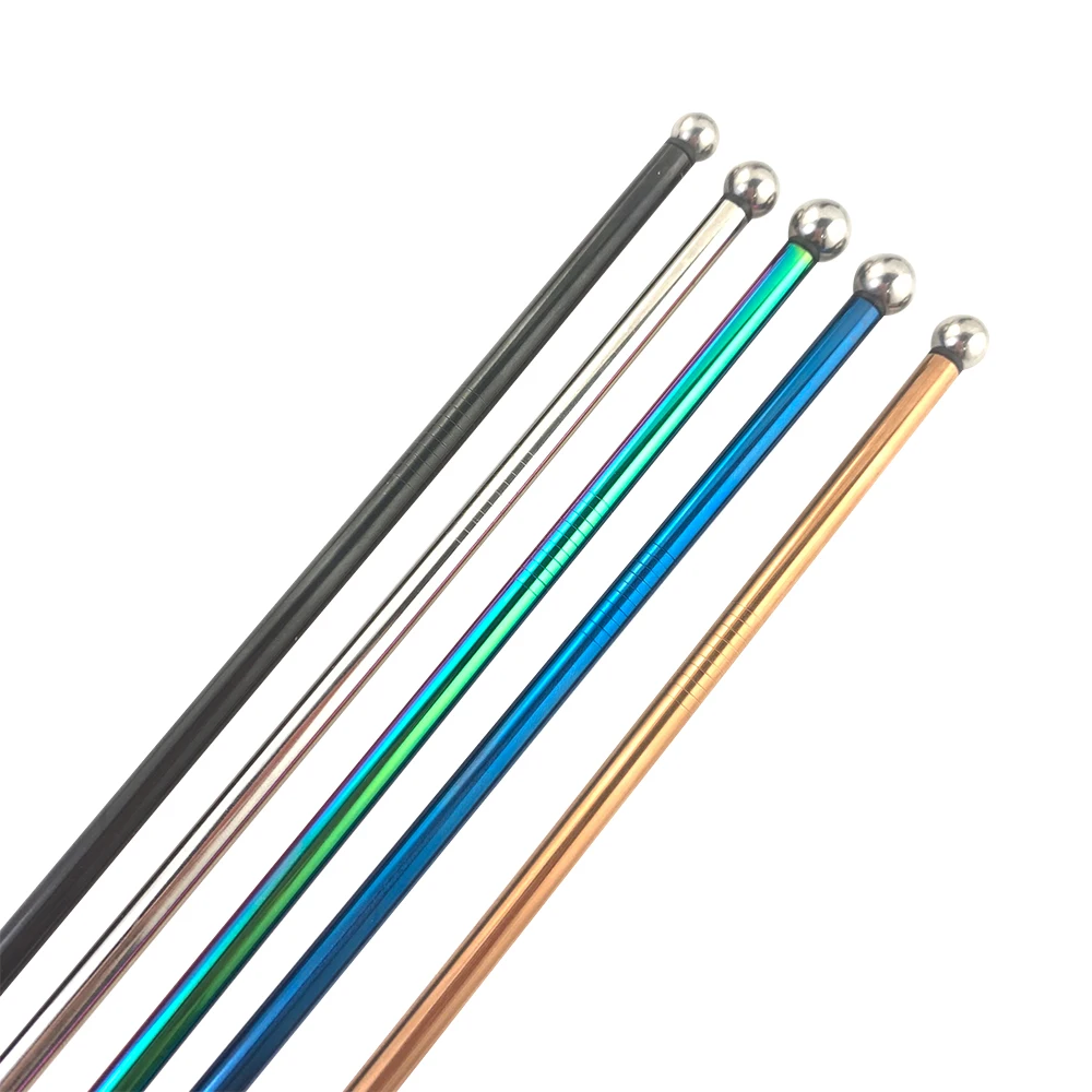 Электрический шок биполярный Радужный мужской металлический уретрный бисер