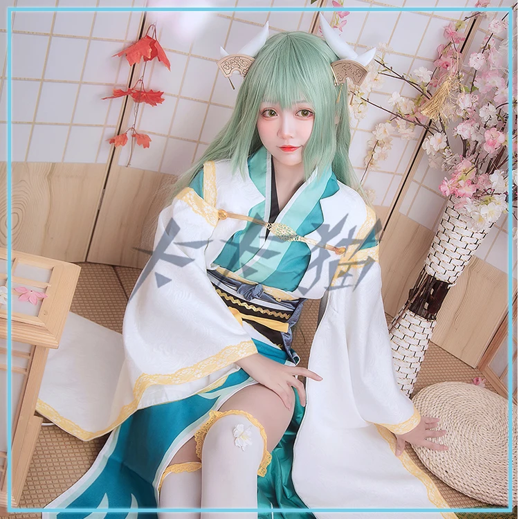 Игры Fate Grand для косплэй костюм Zero Kiyohime карнавальный Кимоно Костюмы на Хэллоуин