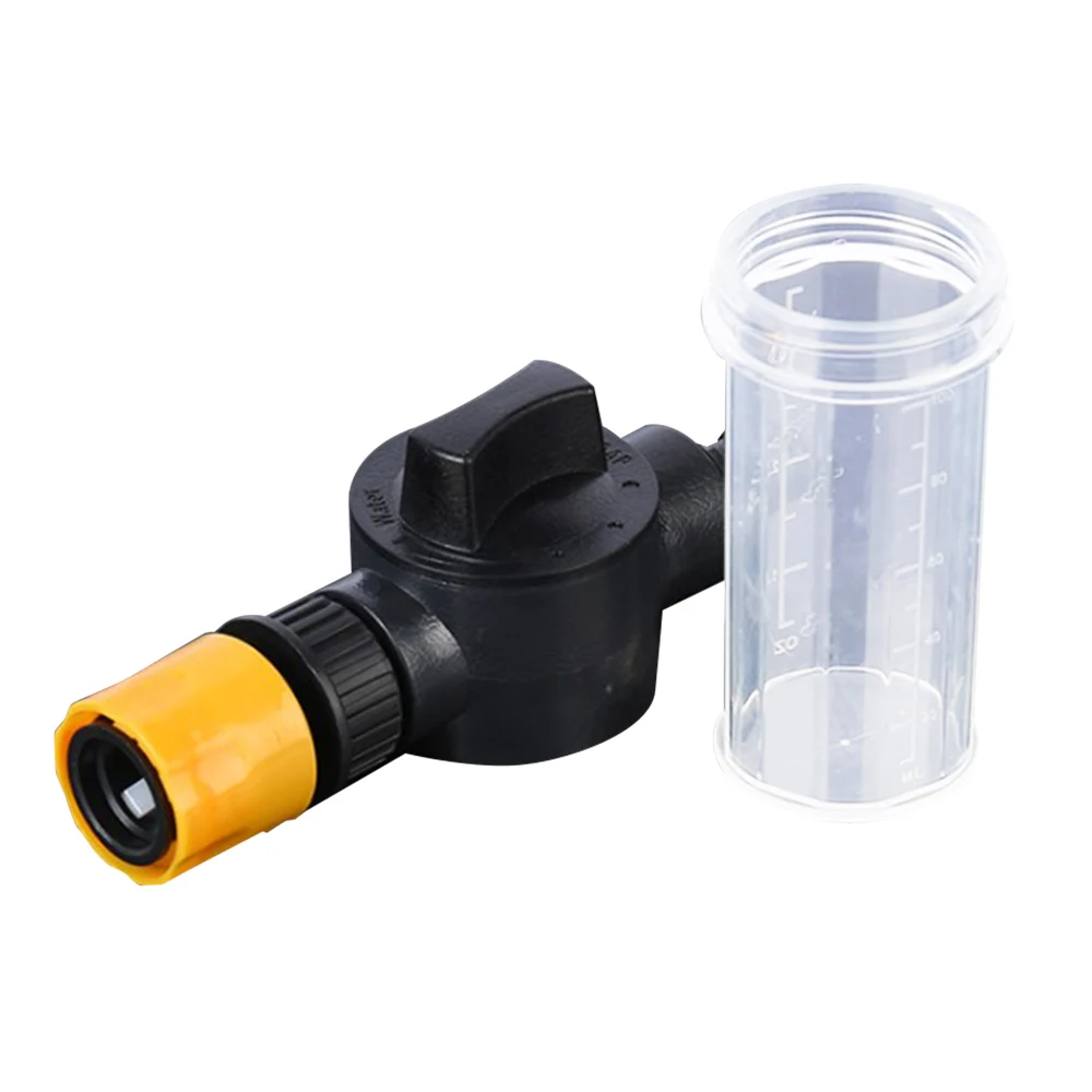 100 мл водяной пистолет пены горшок садовый шланг пенная насадка чистая губка для