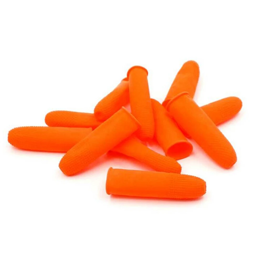 100 шт латексные резиновые защитные перчатки для ногтей инструменты женщин и