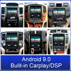 Автомобильное радио Android CARPLAY, для Toyota Prado, для Toyota Land Cruiser LX470 LC100, Toyota Crown, для Toyota Highlander, Google store