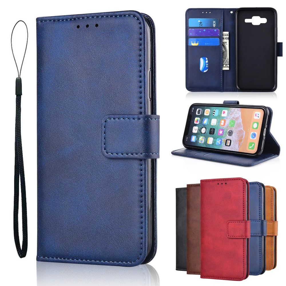 

Leather Case for Samsung Galaxy J3 J5 J6 J7 J8 J2 Pro Prime 2015 2016 2017 J4 J6 Plus 2018 A51 A71 A10 A50 A30 Phone Bags Cover