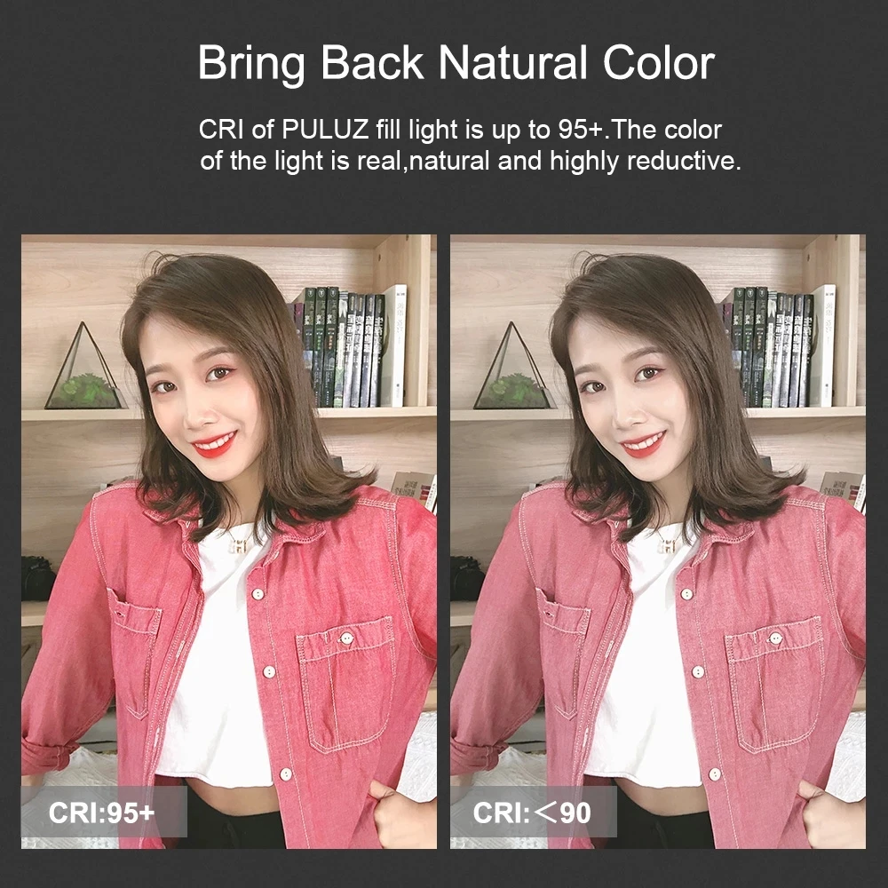 PULUZ RGB Цвет Фул Phototgraphy фото светодиодный Stick Регулируемый Температура ручной