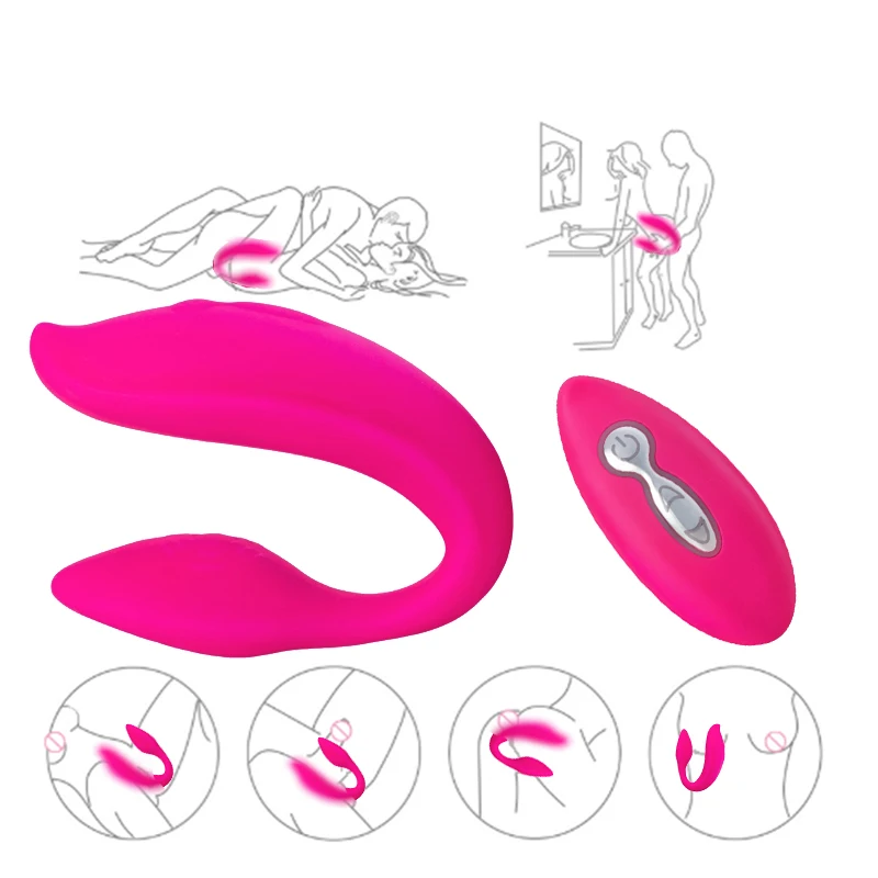 Беспроводной Вибратор для точки G с дистанционным управлением силиконовый