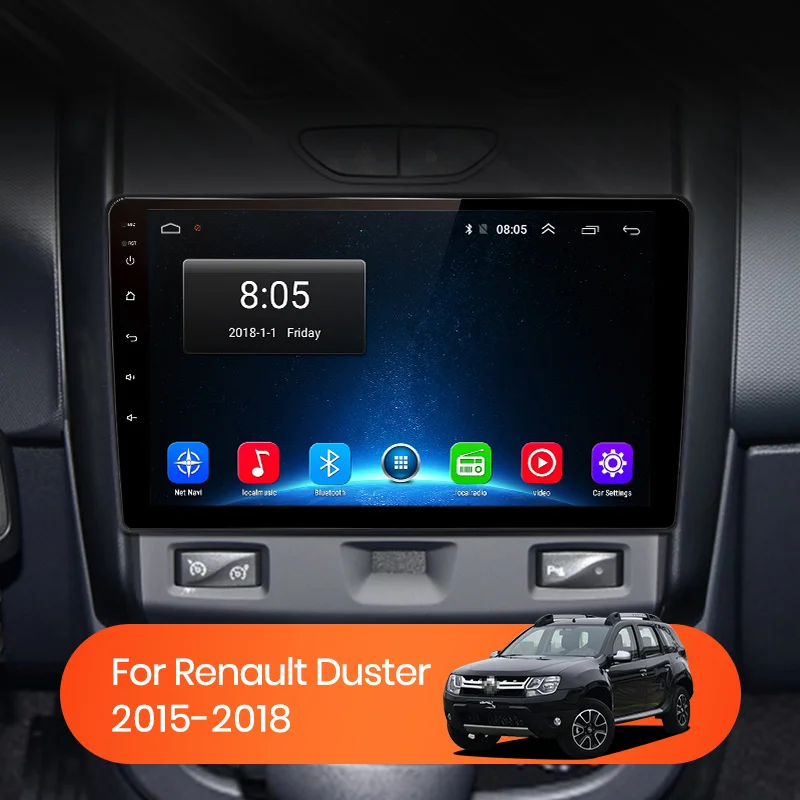 AWESAFE Android Auto Radio for Renault Duster 2015-2020 For LADA Largus 2021 Carplay 4G Car Multimedia GPS 2din autoradio |