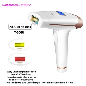 Lescolton 3in1 700000 Pulsed IPL Laser Hair Removal Device Permanent Hair Removal IPL Laser Epilator