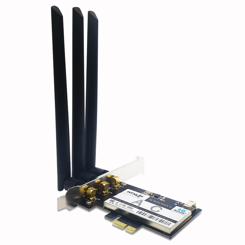 Беспроводная Wi-Fi-карта Broadcom Bcm94360CSAX Bcm4360 совместимая с Bluetooth 4 0 PCIe 1X 16X для MAC OS / Windows |