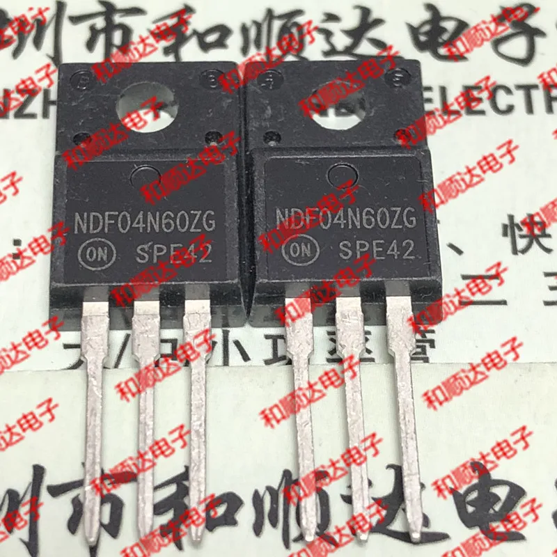 

10 шт./лот NDF04N60ZG новый запас TO-220F 600V 4A