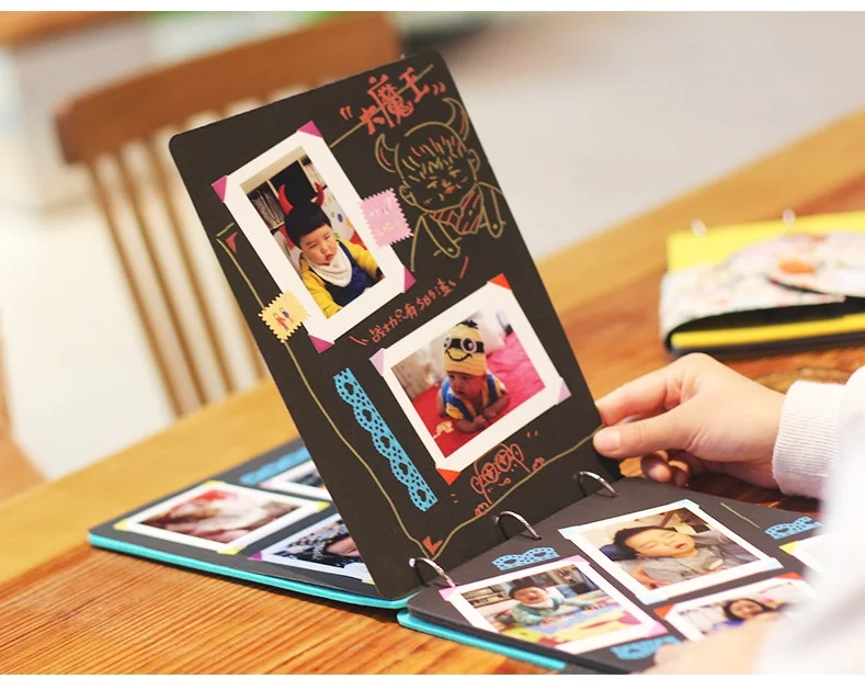 Новые Детские Фотоальбомы детская книга памяти запись воспоминаний и этапов