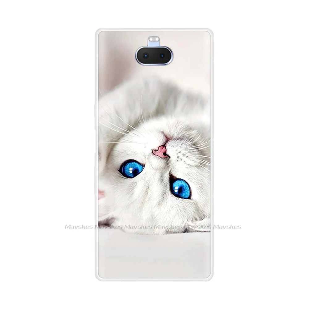 For Sony Xperia 10 Case Soft TPU Silicon Phone Back Cover for Sony Xperia 10 Plus Case Bumper For Sony Xperia10 10Plus Fundas