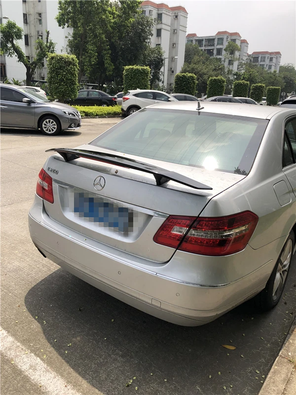 Спойлер для Benz W212 2006-2018 E300 E320 E260 E63 спойлер из АБС-материала заднего крыла