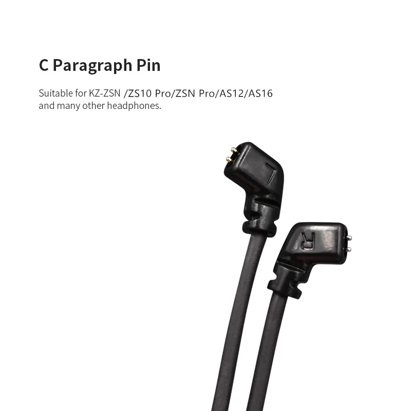 CPinZSN KZ водонепроницаемый Aptx Bluetooth модуль 4,2 беспроводной кабель обновления шнур применяется оригинальные наушники ZS10AS10ZSTZS6ZSNProAS16ZS10Pro - Цвет: CPinZSN