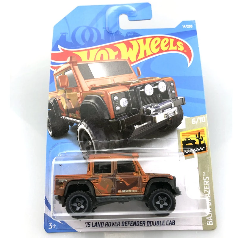 HOT WHEELS автомобили 1/64 LAND ROVER DEFENDER 90 RANGE VELAR Коллекционное издание металлическая
