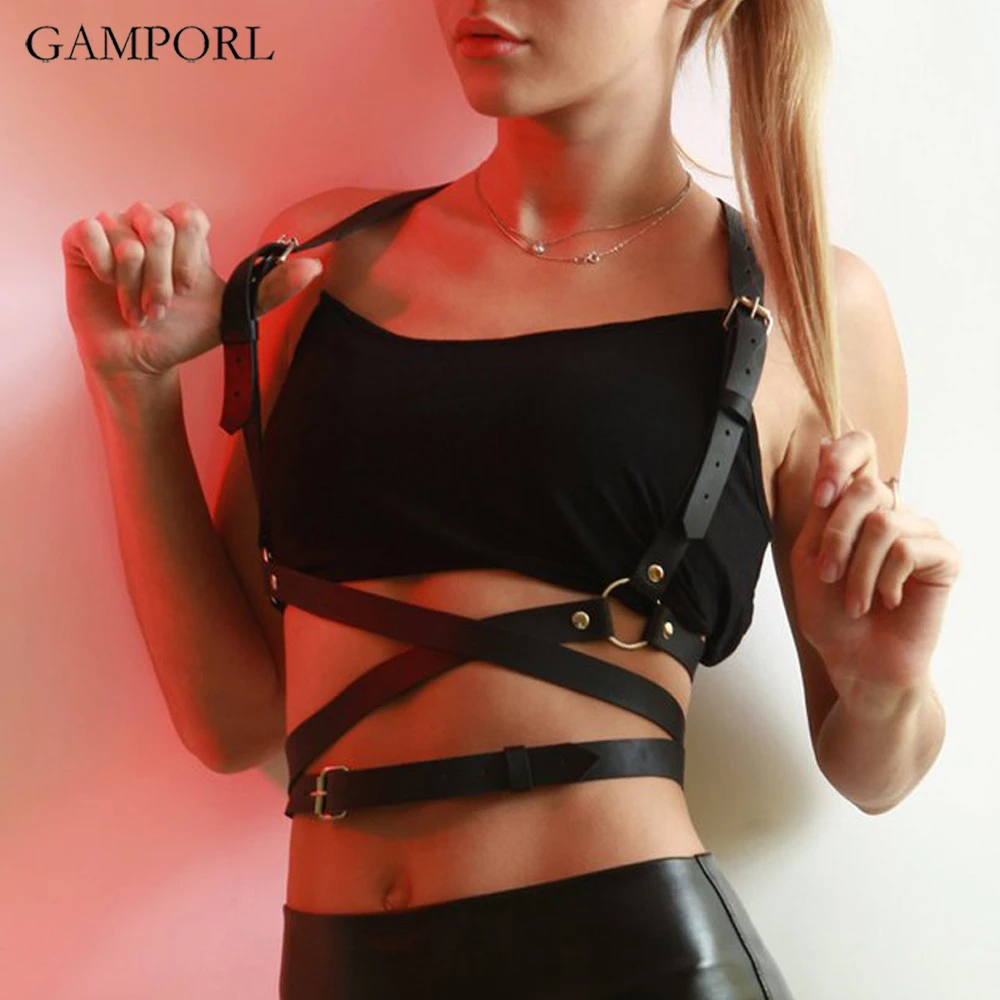 GAMPORL комплект из 2 предметов кожаные ремни для подвязок женщин пояс бандаж ног
