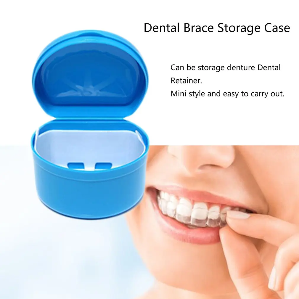 Зубной фиксатор чехол для зубного бандажа хранения накладных зубов органайзер