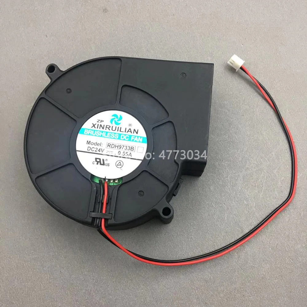 2 шт. Сосание вентилятора охлаждение всасывающий вентилятор 24 В постоянного тока