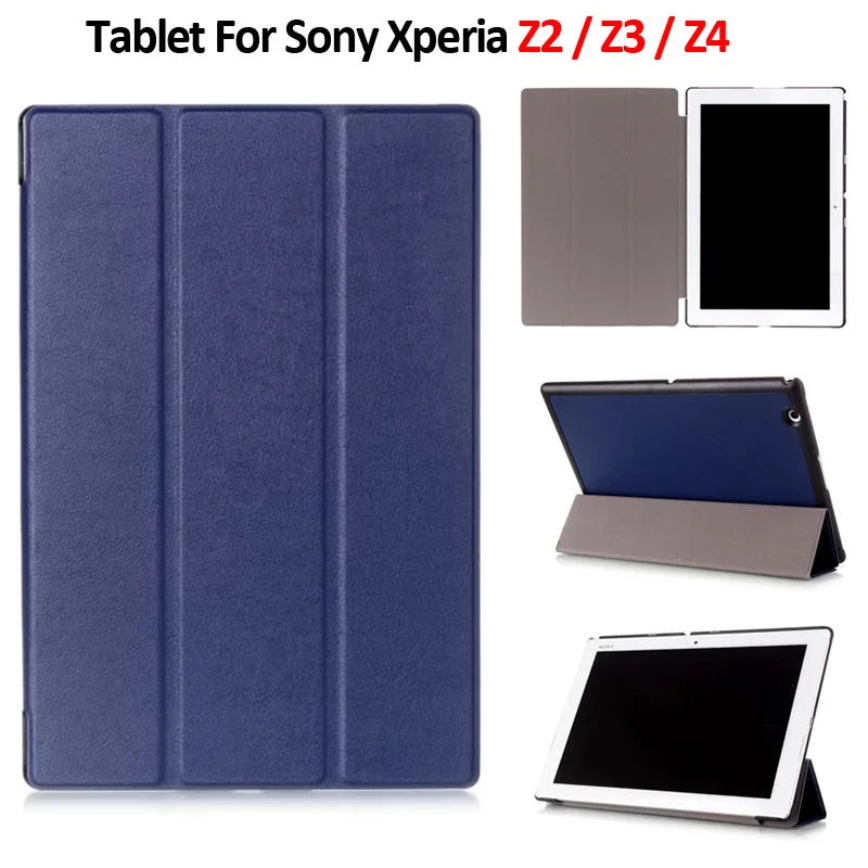 Чехол для Sony Xperia Z2 чехол планшета из искусственной кожи с откидной крышкой Z3 Z4