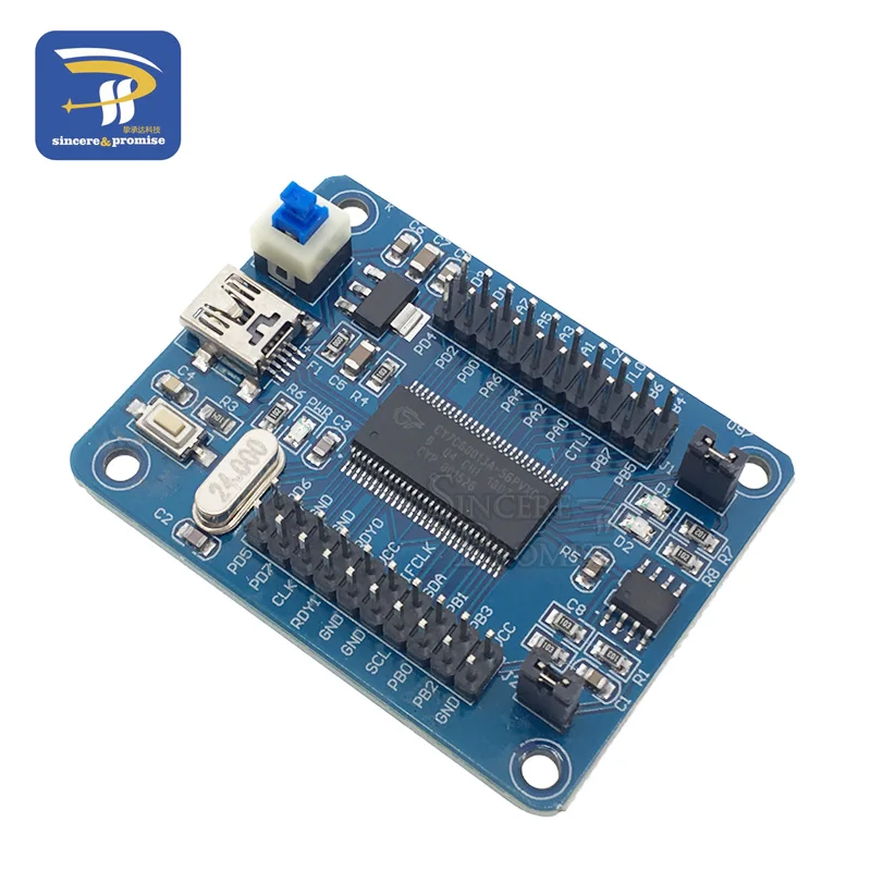 IEZ-USB FX2LP CY7C68013A USB основная плата макетная плата USB логический анализатор IEC Серийный и SPI