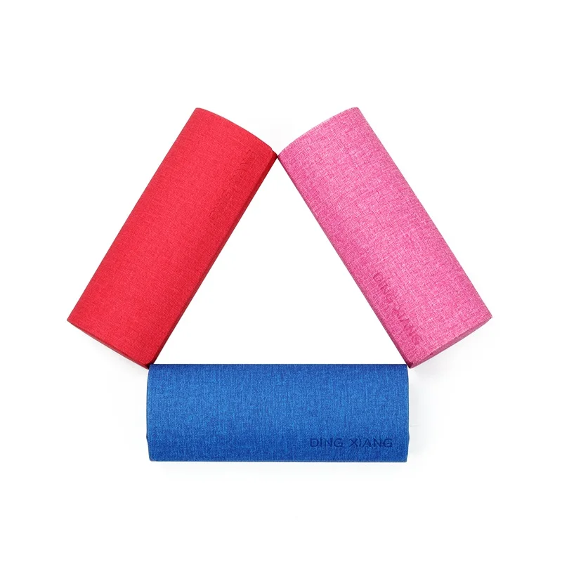 

1pc New Retro Oval Glasses Case Foldable Glasses Case Glasses Storage Box Sunglasses Protective Cover Fashion Accessories