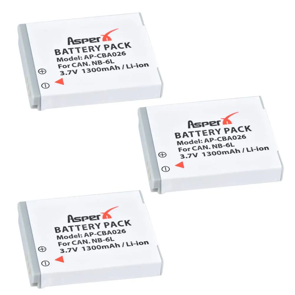 Аккумулятор NB-6L NB-6LH NB 6L для Canon PowerShot IXUS 310 SX240 SX275 SX280 SX510 200 105 210 S90 S95 SD1200 SD1300 1 шт. |