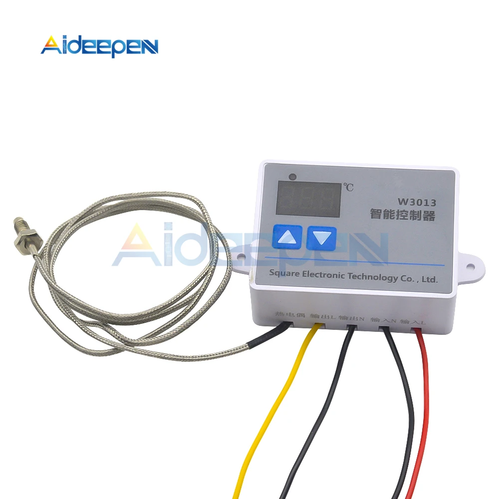 W3013 10A цифровой Температура контроллер микрокомпьютерный термостат