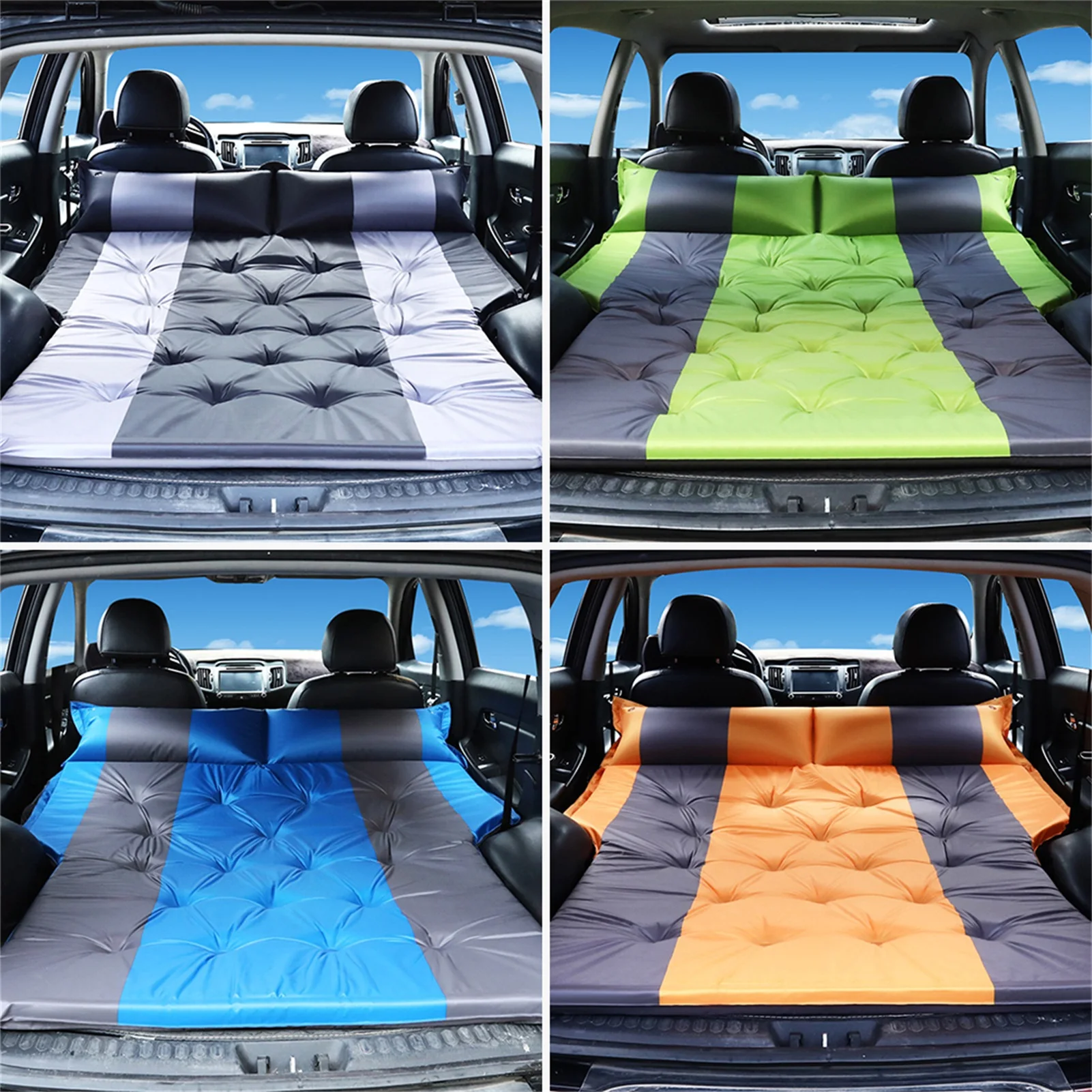 

Iatable Air Mattress SUV Special Air Mattress Car Bed Auto Multi-Function Automatic Raised Airbed Adult Sleeping Mattress
