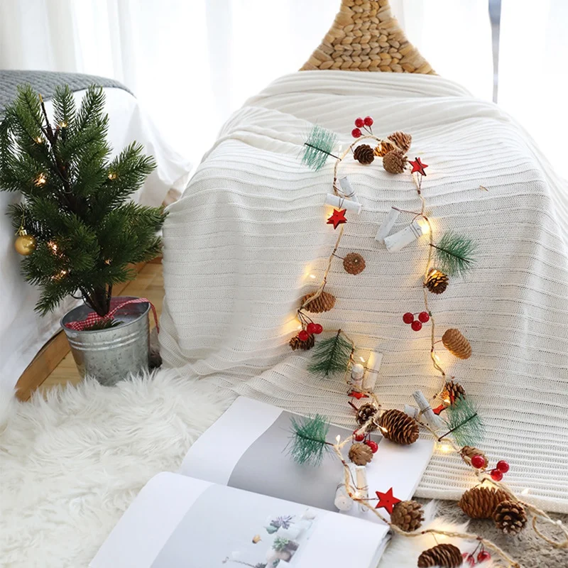 

Christmas Lamp String Lightweight LED Light Party Layout Lamp Lamp String Decor for Balcony