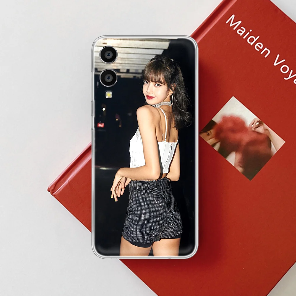 

BLACKPINKS LISA KPOP Phone Case Hull For HUAWEI Honor Nova V 5 7 8 9 10 20 30 C A X Lite Pro transparent Funda Silicone Bumper