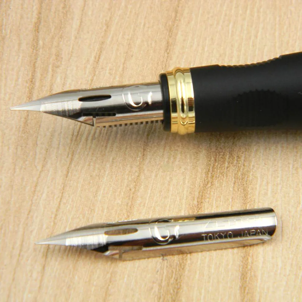 JINHAO 450 G перо металлический золотой изменение каллиграфии круглая форма зеленый
