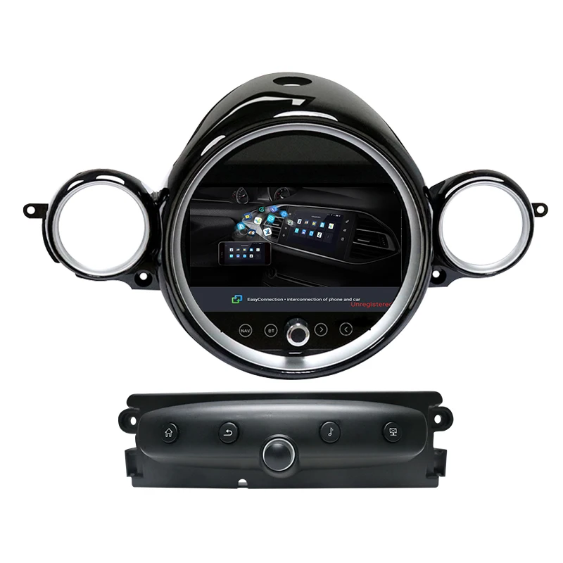 

GEHANG 7" Android 10.0 Car GPS Multimedia Audio GPS for BMW Mini Cooper R60 2011-2014 Black CD Carplay WIFI Bluetooth